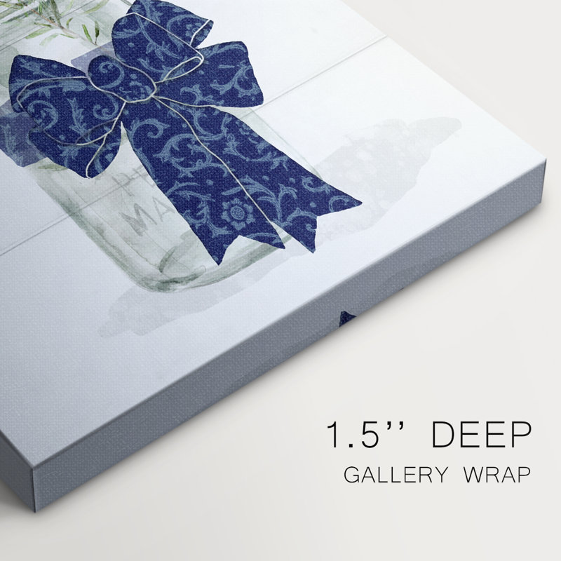Evergreen Chinoiserie - Cavas enveloppés de galerie, H 18 po x l 12 po