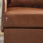 Chaises d'appoint pivotantes modernes Chaises à accoudoirs tonneau rondes Chaises de lecture rembourrées confortables Canapé en tissu confortable pour le salon / la chambre à coucher-1107694063