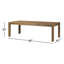 Weymouth 96'' Extendable Dining Table-2027466211