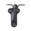 Support de main courante pour escaliers noir mat
