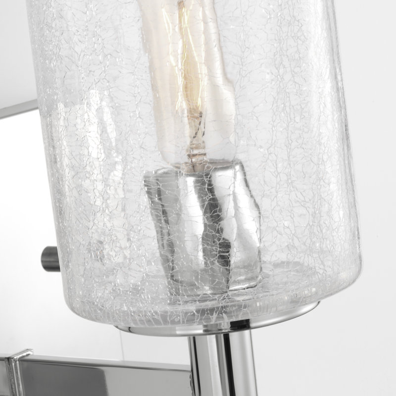 Applique murale / de salle de bain une lumière Parker de génération d'éclairage par Visual Comfort, 1, Chrome