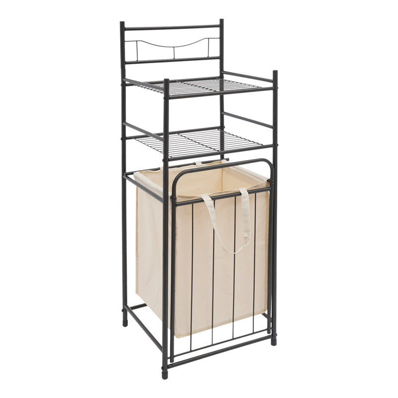 3-Tier Storage Basket Rack With Removable Bag