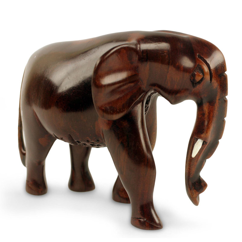 Figurine éléphant de douille africain Zahid