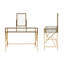 Ensemble de coiffeuse avec tabouret Kayli -982377177