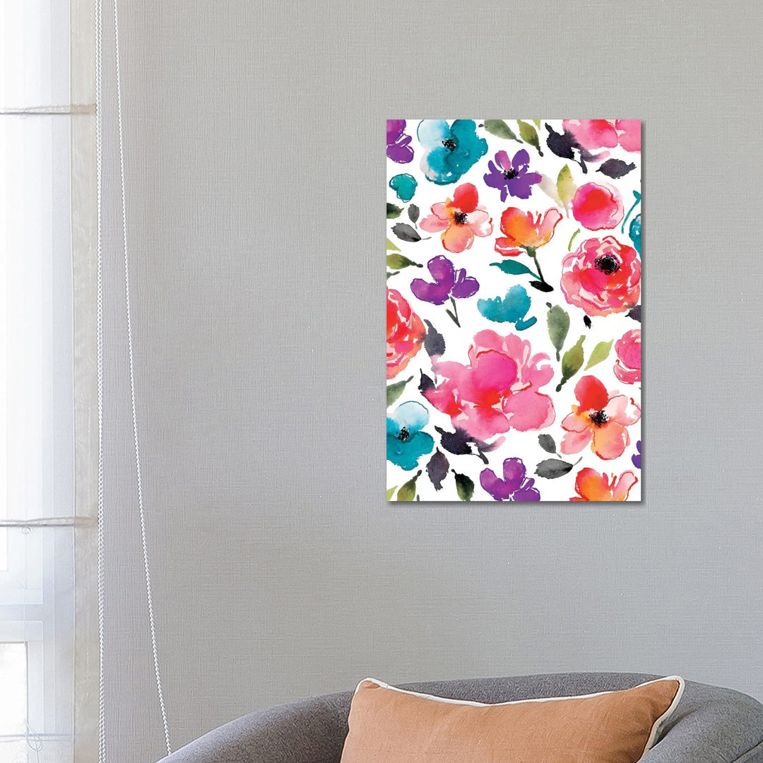 Blooms by Joy Ting - Wrapped Canvas Gallery-Wrapped Canvas Giclée