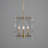 Tessa Brass Chandelier
