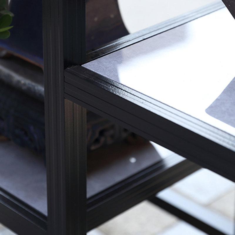 Jardinière en alliage d'aluminium, Gris