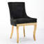 Ensemble de 2 chaises en chenille de style moderne-1069594256