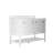  Vela 48" Fully Assembled Single Bathroom Vanity with Engineered Marble Top, Soft Closing and Splash Guard, White