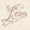 «Elegant Season Love Pink» par Daphne Brissonnet - impression sur toile tendue