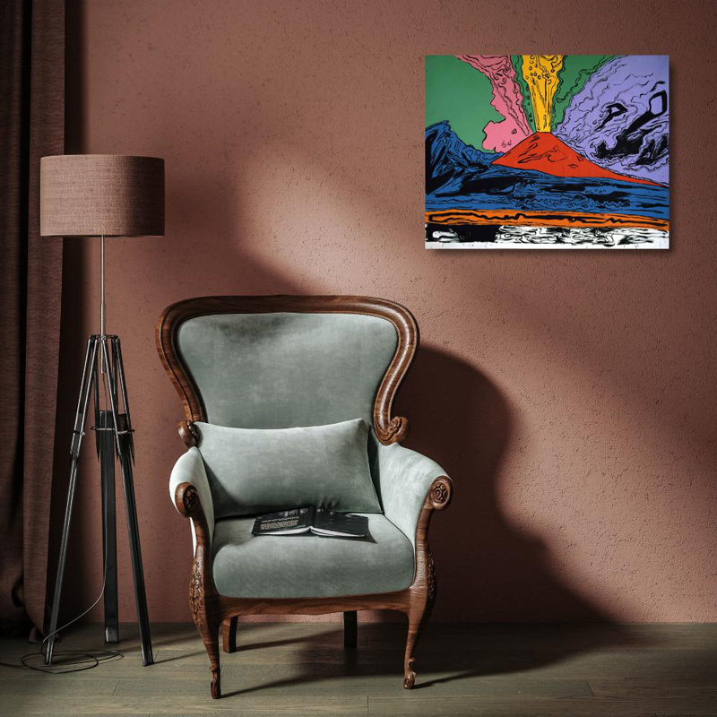 Vesuvius, 14" H x 18" W