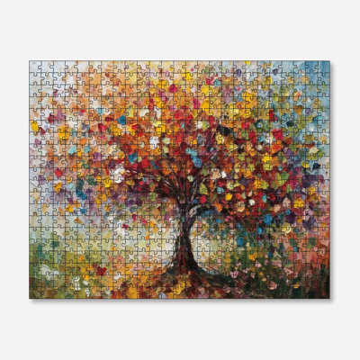 1000-Piece Jigsaw Puzzle, 26.8 x 18.9 inches | High-Quality 100% Cardboard, Vibrant Design | Perfect for Family Fun, Stress Relief & Educational Play | Gift for Adults & Kids | Box Size: 13.2 x 9.1 x 2.0 inches