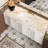 French retro style rest room bathroom cabinet-112458419