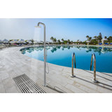 Stainless Steel Free Standing Outdoor Shower