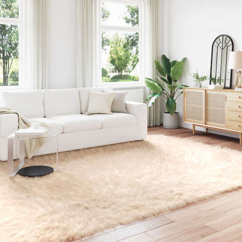Solid Colour Standard Area Rug, Rectangle 200 x 280 cm