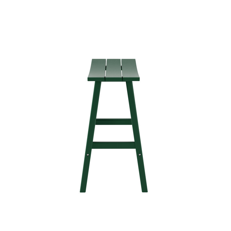 Tabouret d'extérieur Laguna, Vert foncé, Tabouret de bar (siège d'une hauteur de 29 po)