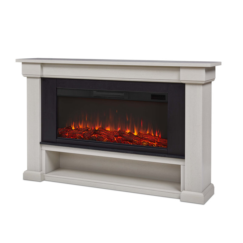 Foyer électrique 66 "Bristow par Real Flame, Os, Standard