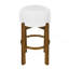 Tabouret de bar intérieur en bois rembourré-1098141948-1098141950