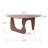 Modern Triangle Coffee Table With Solid Wood Base -walnut-1982229638-1988884813