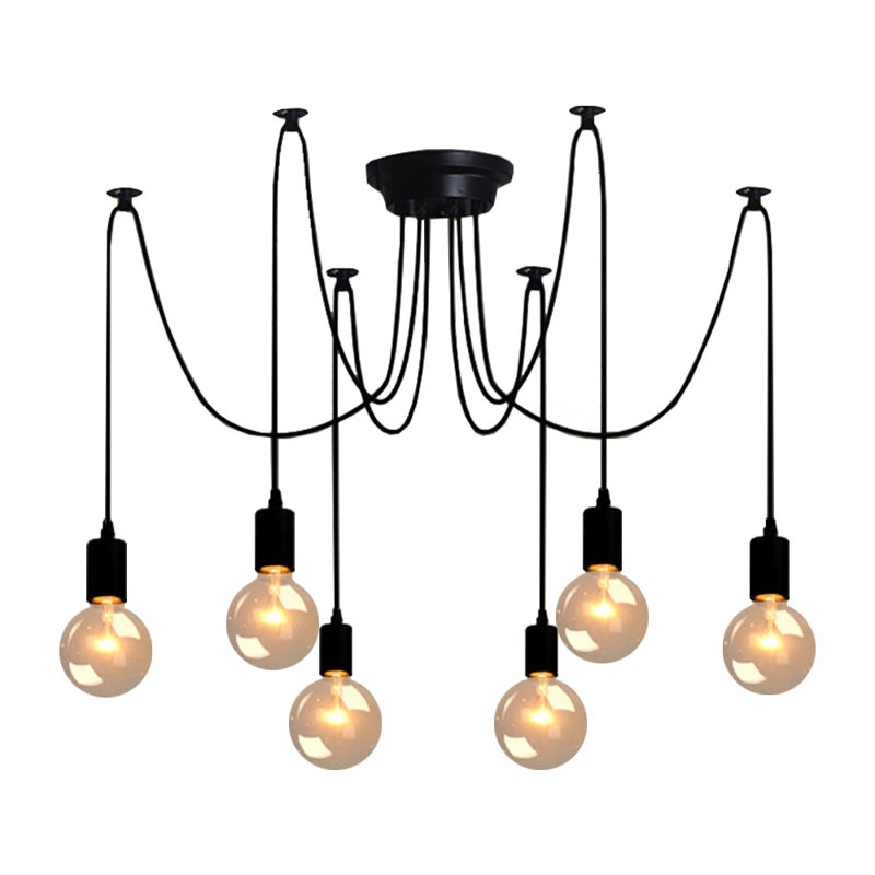 Lustree fantaisie 6 lumières Braeswood