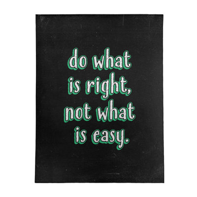 Quotes Chenille Indoor Rug