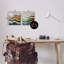 «Earth Tone Fluid Waves», ensemble de 2 giclées par Lazar Studio-1657401047-1657401046