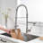 Fapully Pull Down Kitchen Faucet