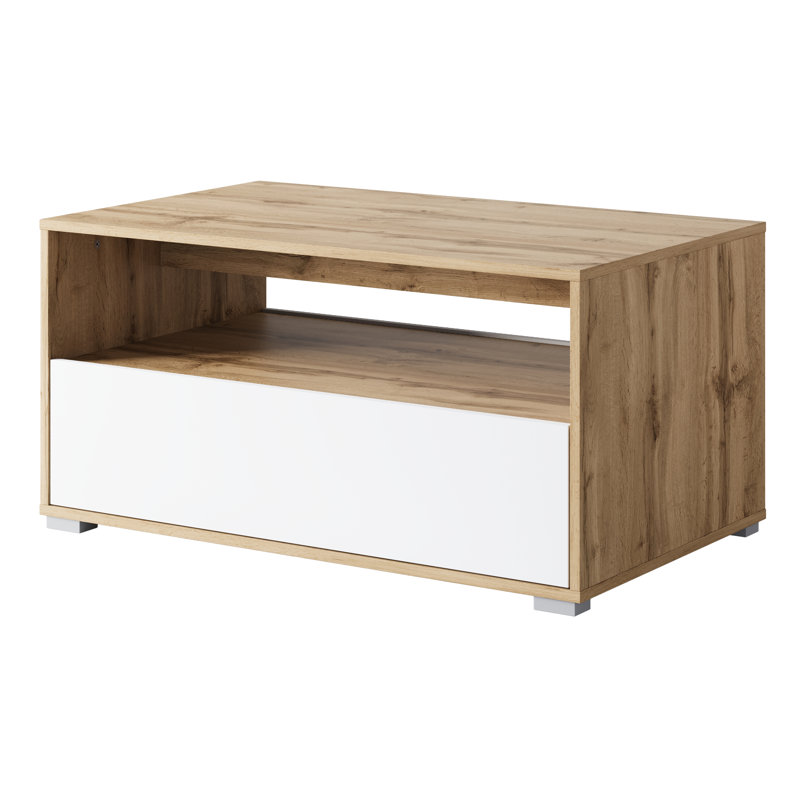 Nimfea Coffee Table with Storage, Brown