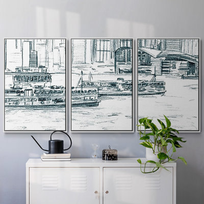 " Ferryboats I " 3 - Pieces