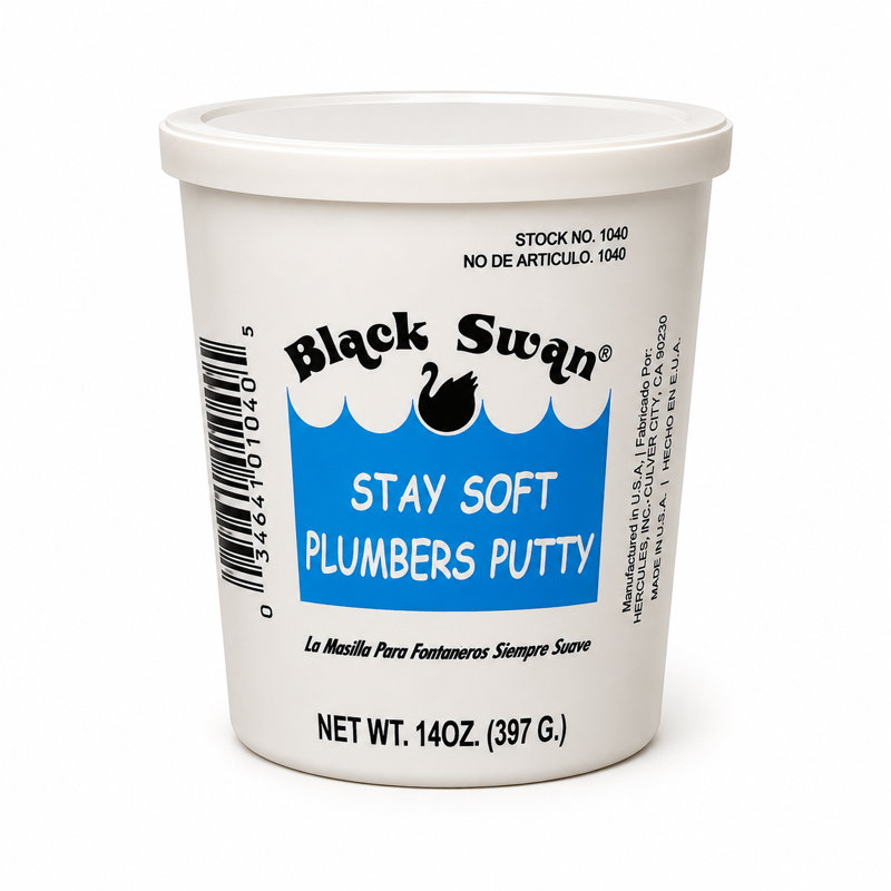 SUPPLYGIANT White Plumbers Putty 5 lb Waterproof Fixture Setting Compound