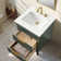 Bilroy 24'' Single Bathroom Vanity with Engineered Stone Top