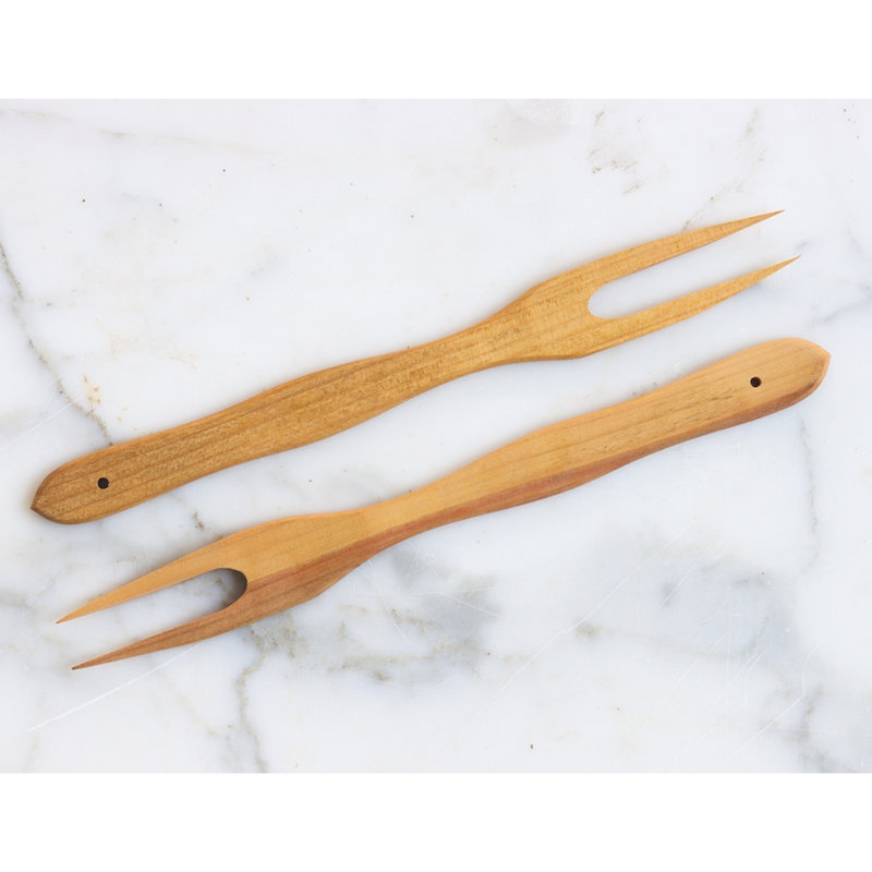 German 2-Prong Fork - Cherrywood