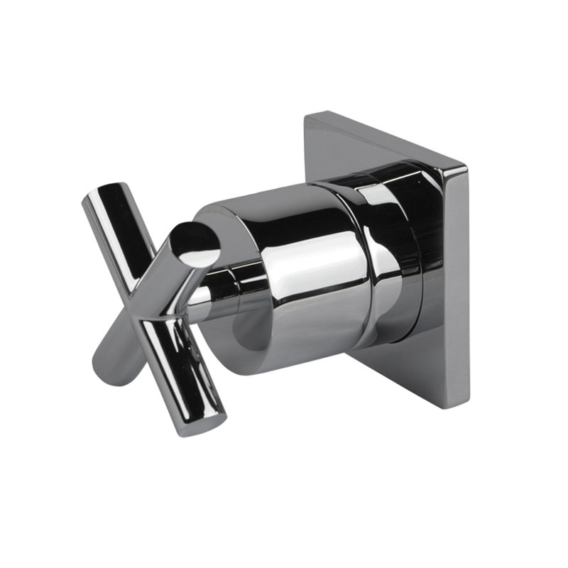 Cigno Built-in Faucet Trim, Polished Chrome