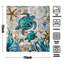 Rideau de douche Nautical Sea Turtle 