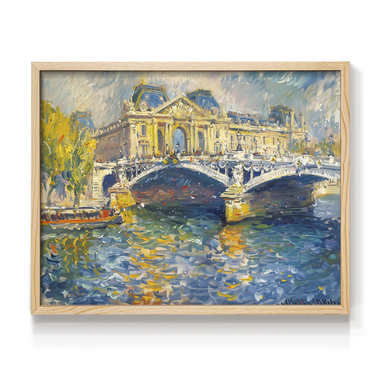 Landscape Series-CXVIII -Framed Print - Restickable