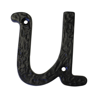 3'' H Metal House Letter