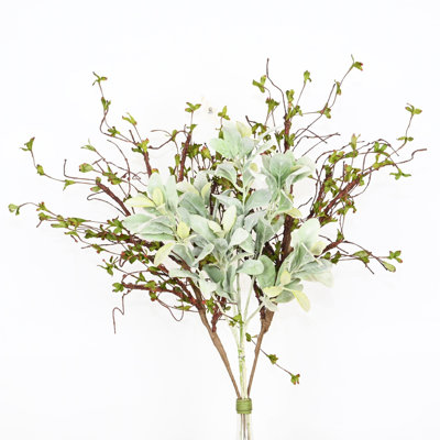 Arrangement floral de rameaux artificiels de ferme de 36 po de 36 po pour vase, longue tige en fausse fleur pour la maison