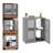 27" Wide Wifi Router Storage Cabinet And Cable Management Box - Walnut-934571694