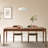 Walnut Solid Wood Dining Table-98664052