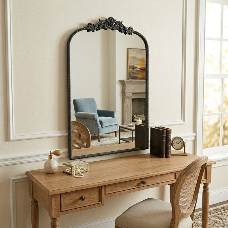 Miroir Classic Design pour salle de bain, vestibule