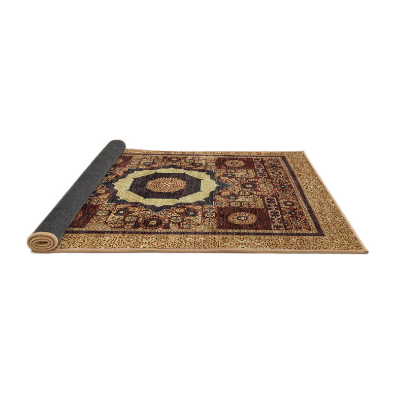 Abstract Indoor Rug, Square 6'