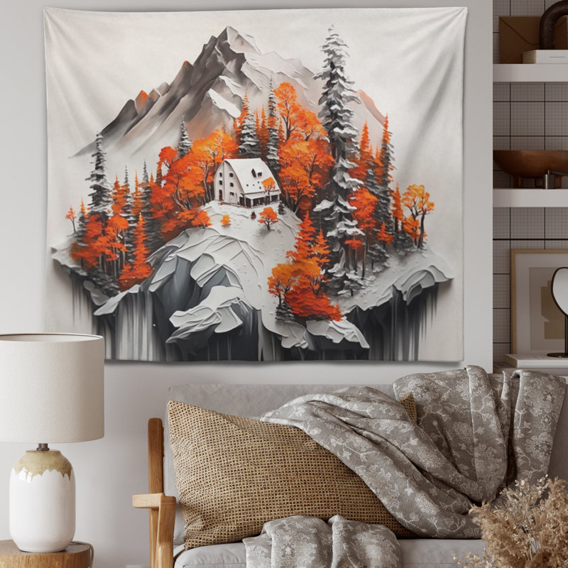 Polyester Tapestry, 32" H x 39" W