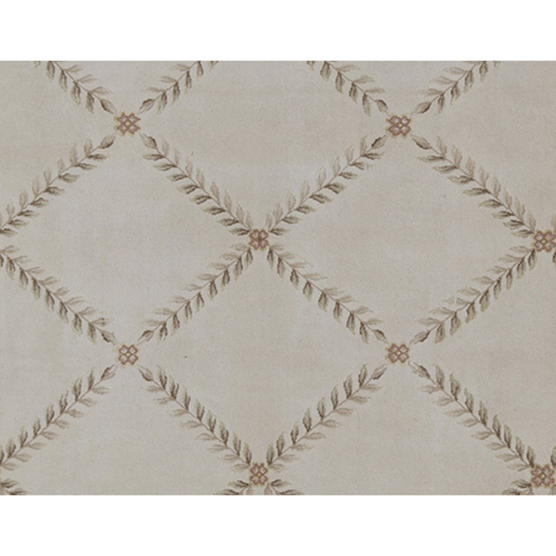 Handmade Silk and Wool Area Rug