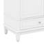 Meuble-lavabo 30 po avec lavabo en céramique, ensemble de meuble-lavabo simple autoportant, une porte avec tablette et trois tiroirs-1727500914