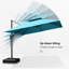 335cm Cantilever Parasol-1841262834