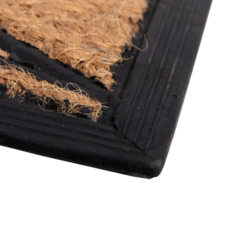 Bee Print Rubber Doormat/Cocos