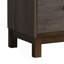 Table de chevet Manvel, gris antique