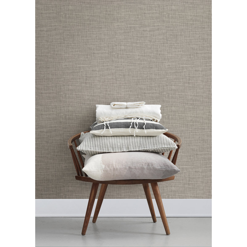 Wood & Shiplap Vinyl Wallpaper Roll, Cream