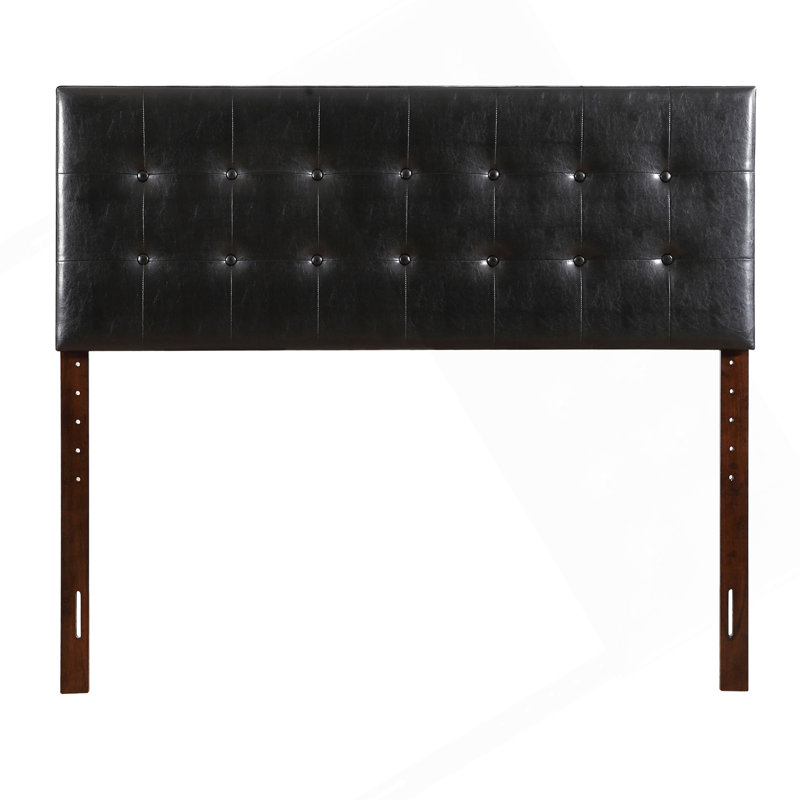 Versatile Black Adjustable Headboard