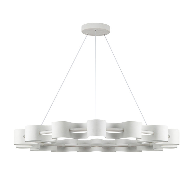 Nami 1 - Light LED Chandelier, Antique White